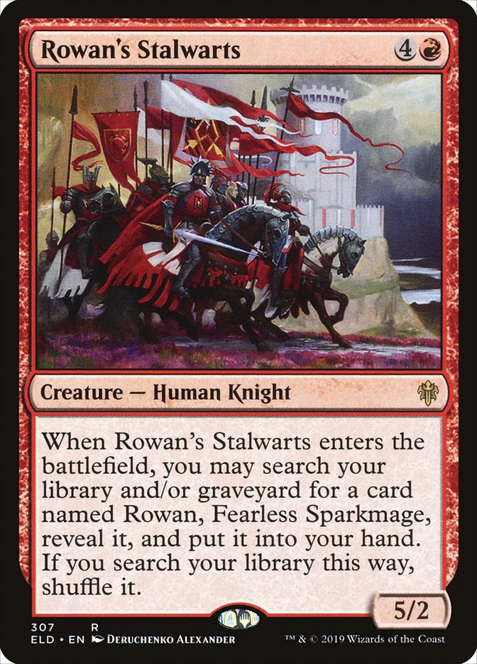 Rowan's Stalwarts [Throne of Eldraine] | Total Play