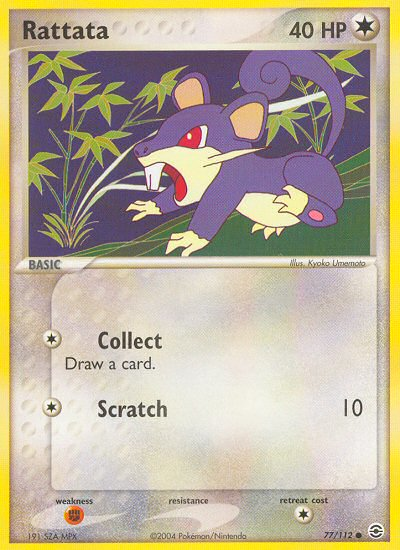 Rattata (77/112) [EX: FireRed & LeafGreen] | Total Play