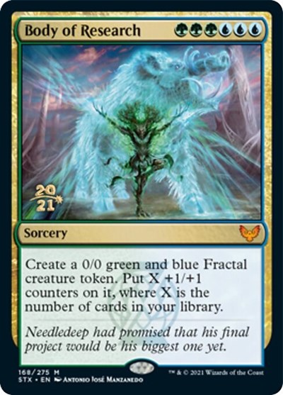 Body of Research [Strixhaven: School of Mages Prerelease Promos] | Total Play