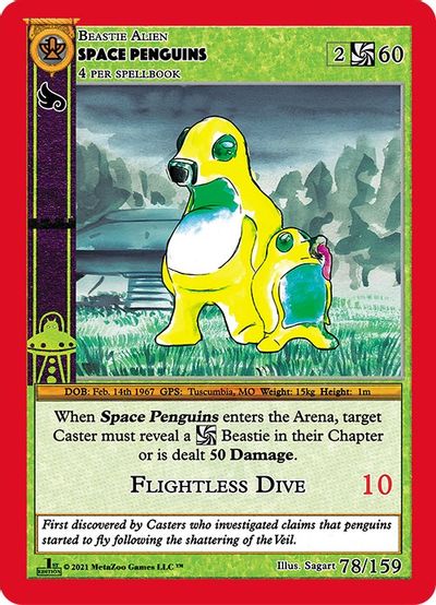 Space Penguins [Cryptid Nation: First Edition] | Total Play