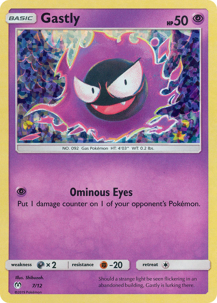 Gastly (7/12) [McDonald's Promos: 2019 Collection] | Total Play