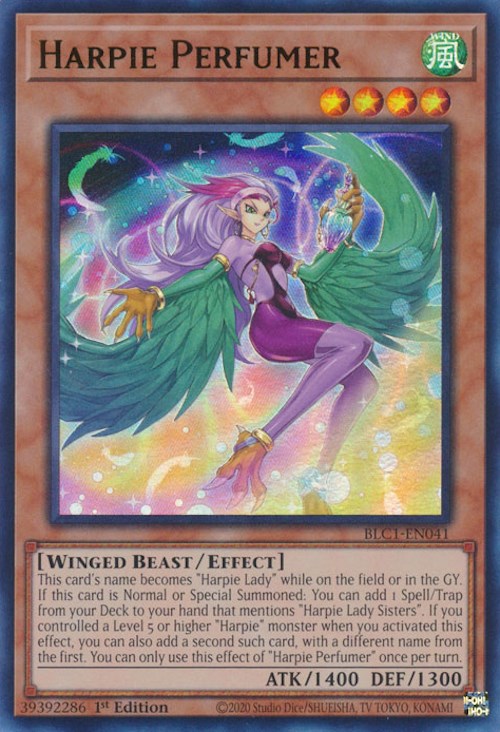 Harpie Perfumer [BLC1-EN041] Ultra Rare | Total Play