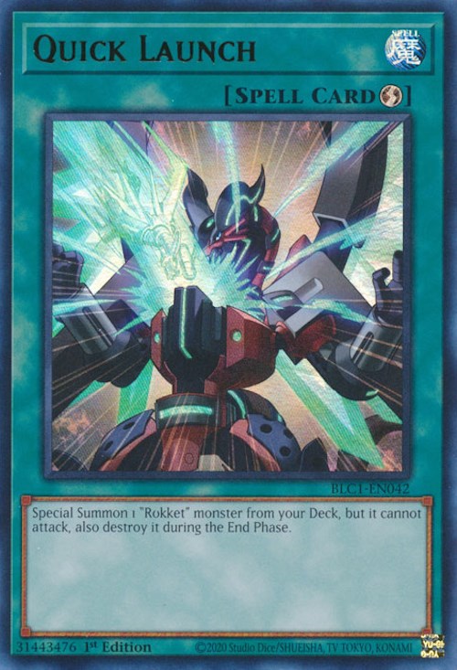 Quick Launch [BLC1-EN042] Ultra Rare | Total Play