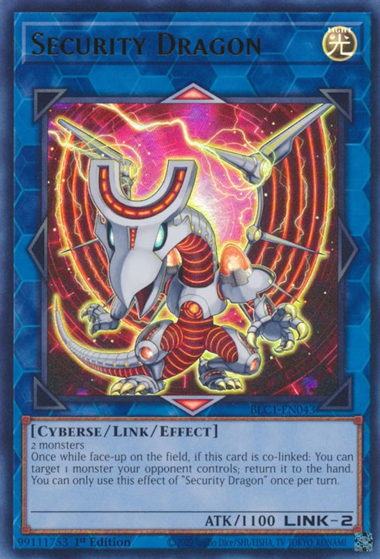 Security Dragon [BLC1-EN043] Ultra Rare | Total Play