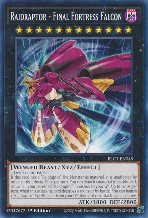 Raidraptor - Final Fortress Falcon [BLC1-EN048] Common | Total Play