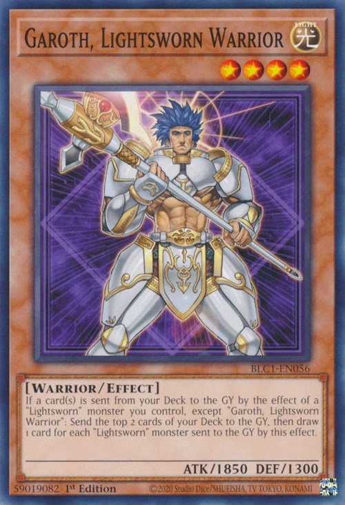 Garoth, Lightsworn Warrior [BLC1-EN056] Common | Total Play