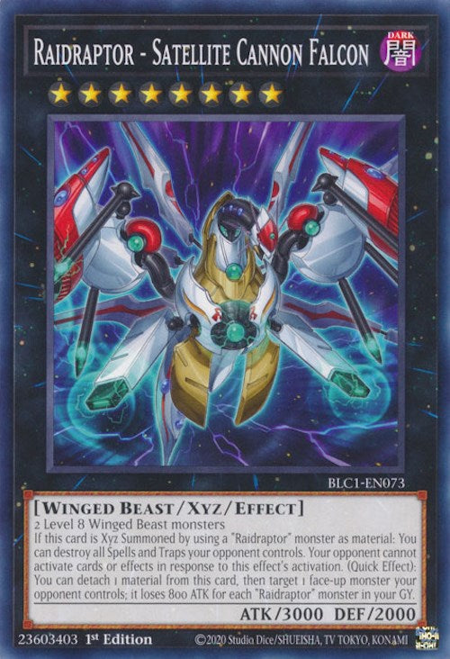 Raidraptor - Satellite Cannon Falcon [BLC1-EN073] Common | Total Play