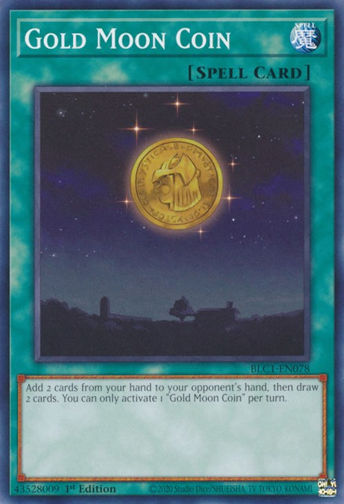 Gold Moon Coin [BLC1-EN078] Common | Total Play