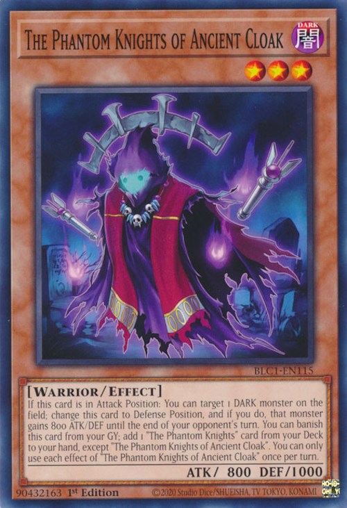 The Phantom Knights of Ancient Cloak [BLC1-EN115] Common | Total Play