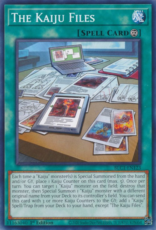 The Kaiju Files [BLC1-EN123] Common | Total Play