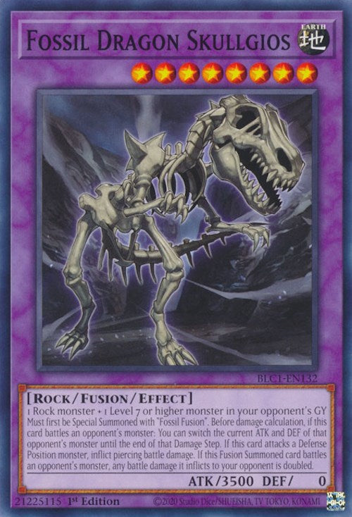 Fossil Dragon Skullgios [BLC1-EN132] Common | Total Play