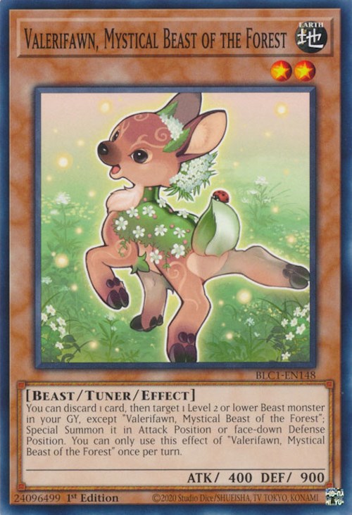 Valerifawn, Mystical Beast of the Forest [BLC1-EN148] Common | Total Play