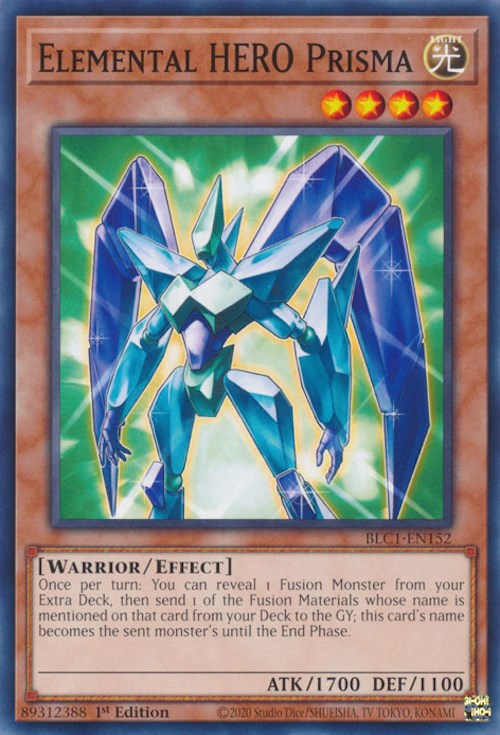 Elemental HERO Prisma [BLC1-EN152] Common | Total Play