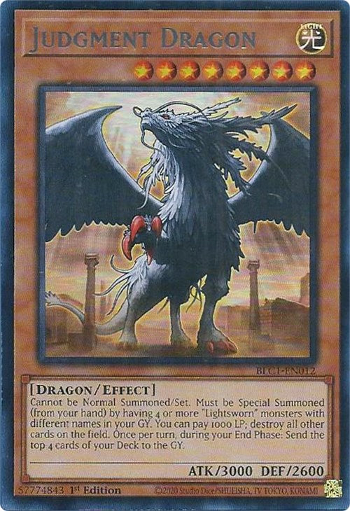 Judgment Dragon (Silver) [BLC1-EN012] Ultra Rare | Total Play