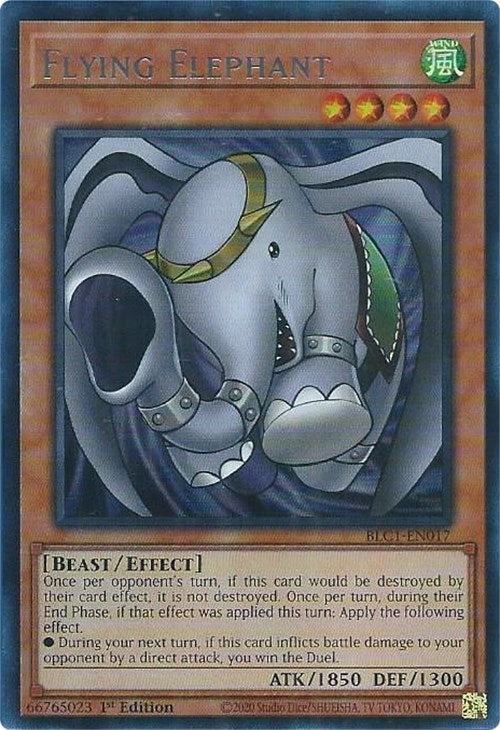 Flying Elephant (Silver) [BLC1-EN017] Ultra Rare | Total Play