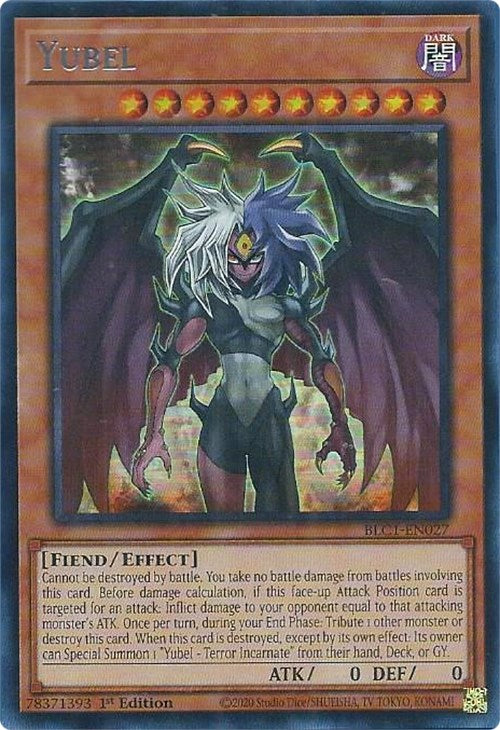 Yubel (Silver) [BLC1-EN027] Ultra Rare | Total Play