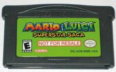 Mario and Luigi Superstar Saga [Not for Resale] - GameBoy Advance | Total Play