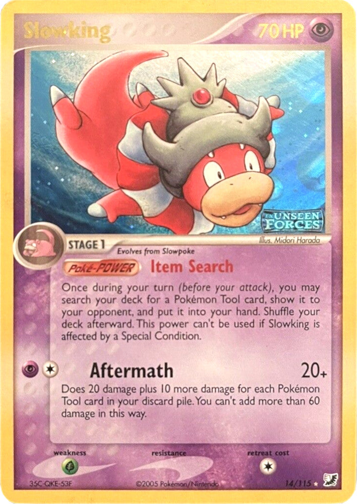 Slowking (14/115) (Stamped) [EX: Unseen Forces] | Total Play