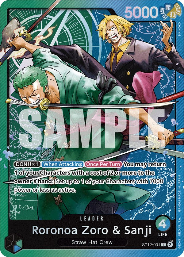 Roronoa Zoro & Sanji [Starter Deck: Zoro and Sanji] | Total Play