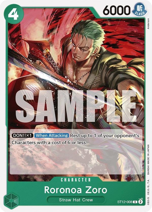 Roronoa Zoro [Starter Deck: Zoro and Sanji] | Total Play