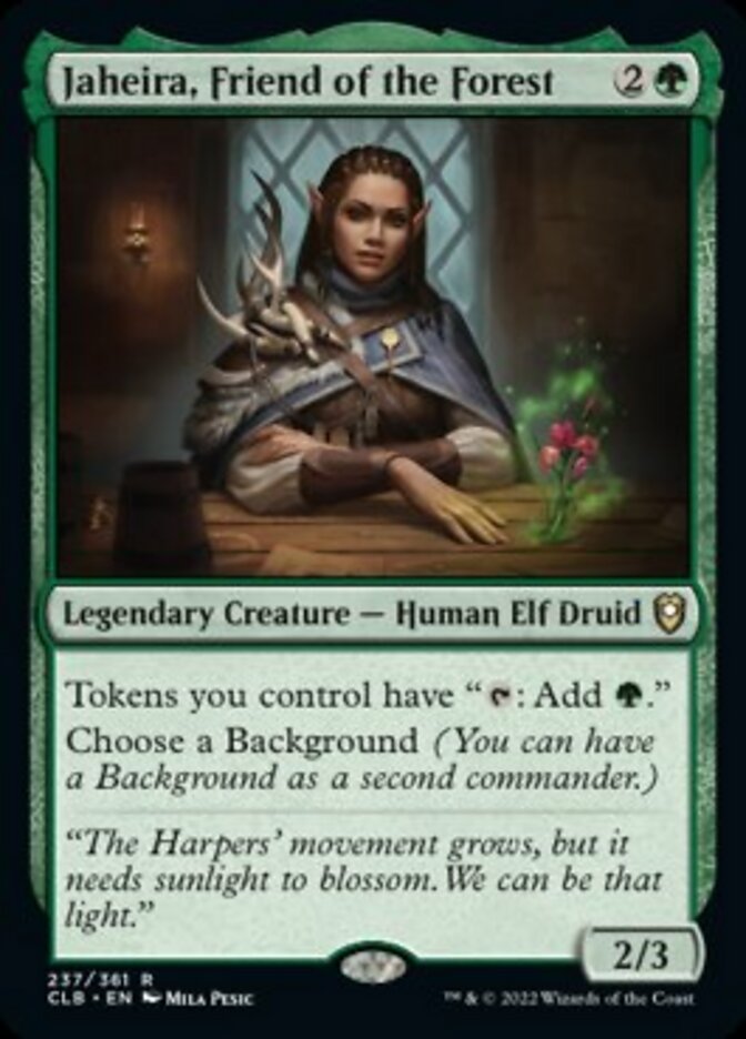 Jaheira, Friend of the Forest [Commander Legends: Battle for Baldur's Gate] | Total Play