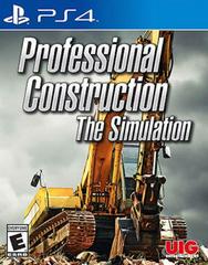 Professional Construction The Simulation - Playstation 4 | Total Play