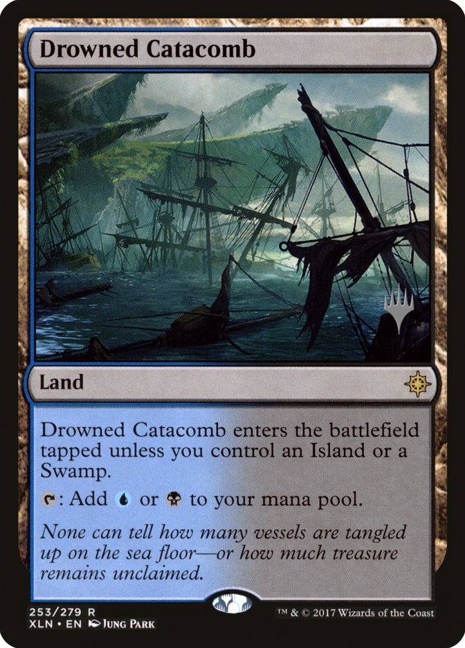 Drowned Catacomb (Promo Pack) [Ixalan Promos] | Total Play