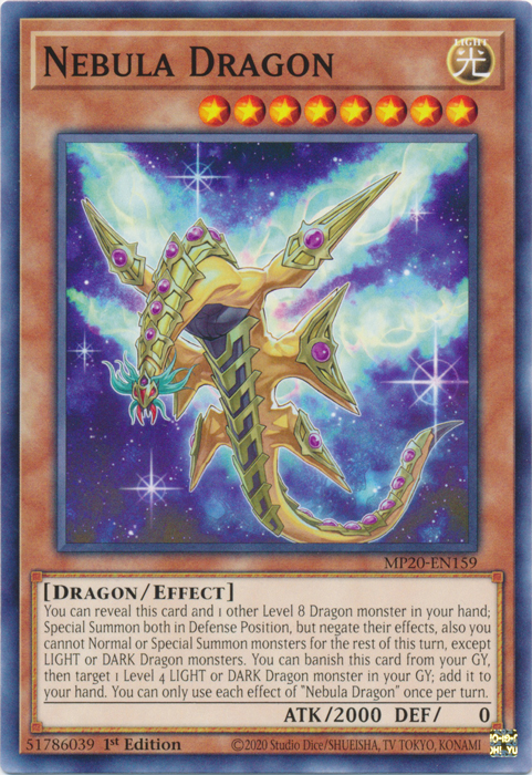 Nebula Dragon [MP20-EN159] Common | Total Play