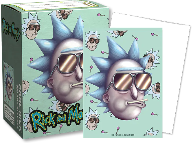 Dragon Shield: Standard 100ct Art Sleeves - Cool Rick | Total Play