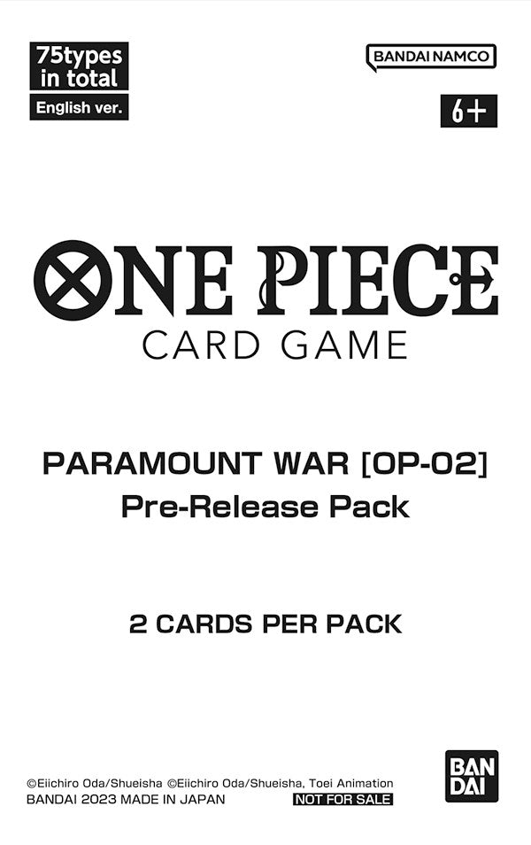 Paramount War Pre-Release Pack | Total Play