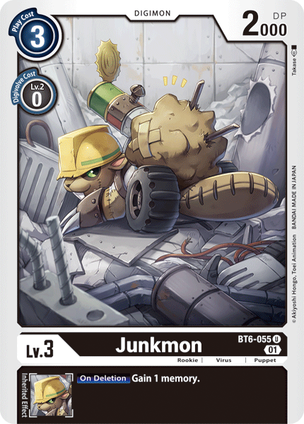 Junkmon [BT6-055] [Double Diamond] | Total Play