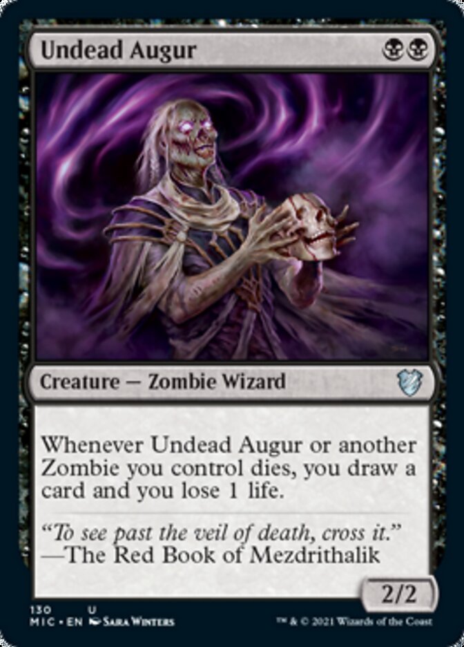 Undead Augur [Innistrad: Midnight Hunt Commander] | Total Play