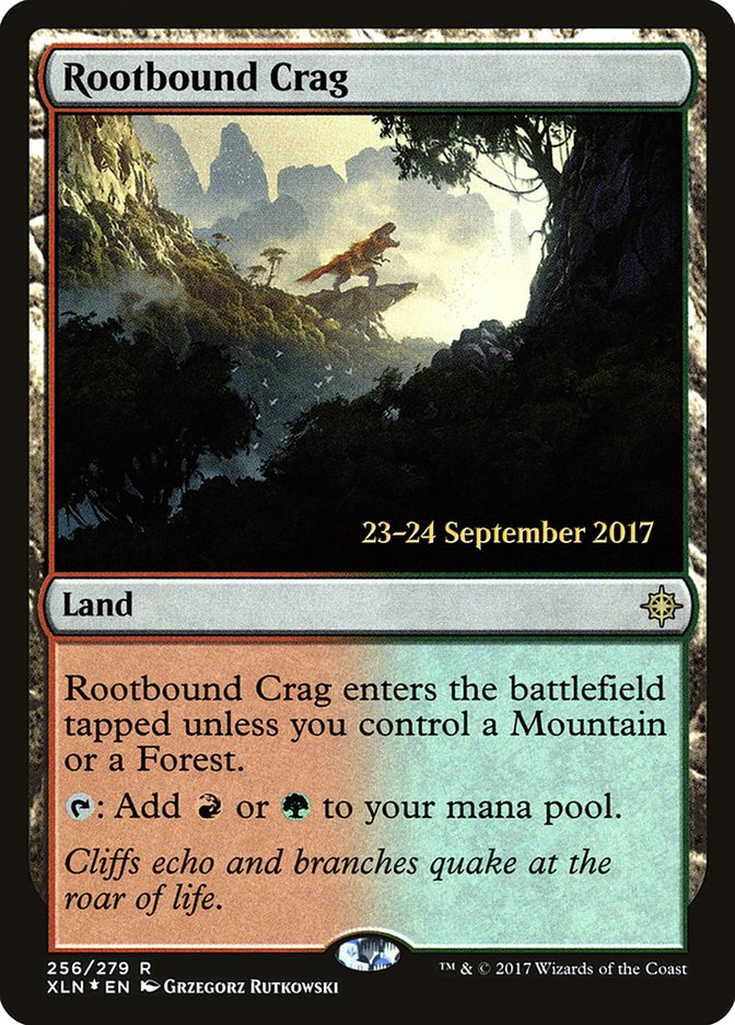 Rootbound Crag [Ixalan Prerelease Promos] | Total Play