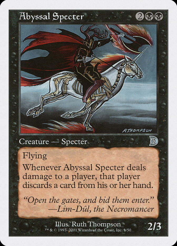 Abyssal Specter [Deckmasters] | Total Play