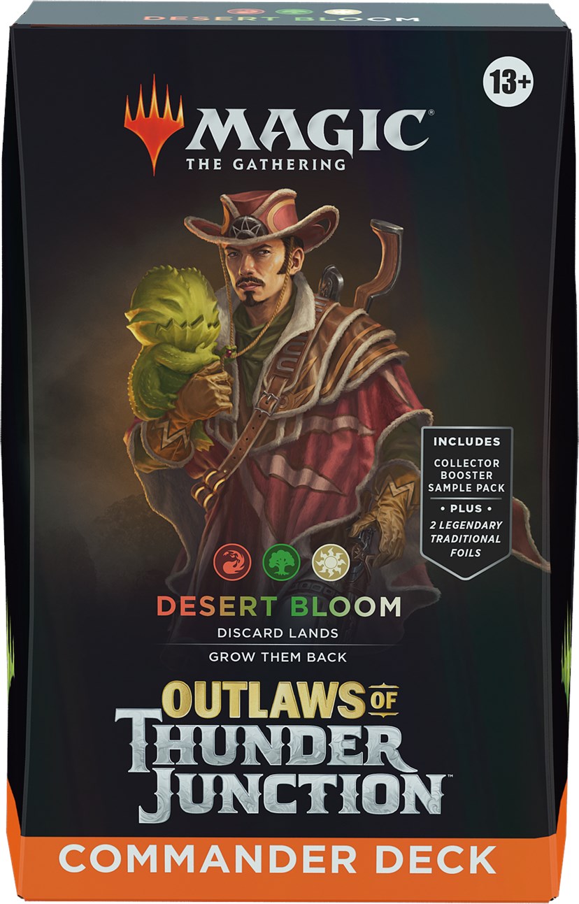 Outlaws of Thunder Junction - Commander Deck (Desert Bloom) | Total Play