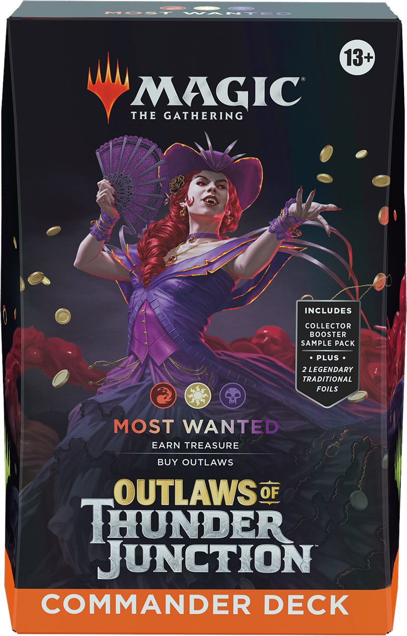 Outlaws of Thunder Junction - Commander Deck (Most Wanted) | Total Play