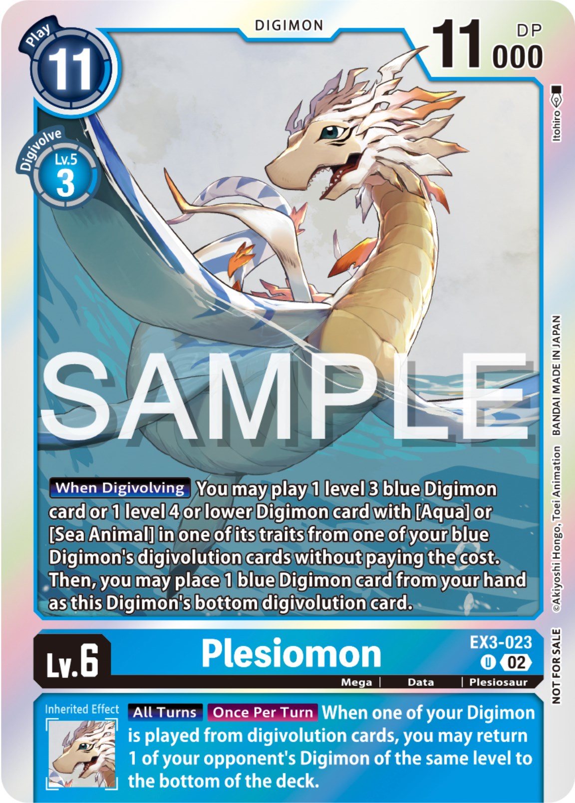 Plesiomon [EX3-023] (Event Pack 6) [Draconic Roar Promos] | Total Play
