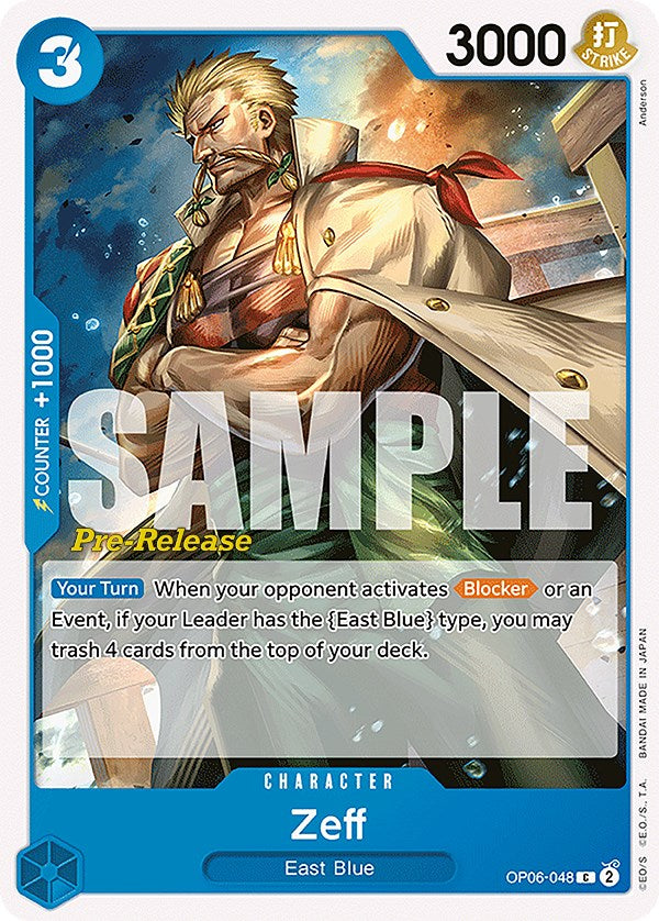 Zeff [Wings of the Captain Pre-Release Cards] | Total Play