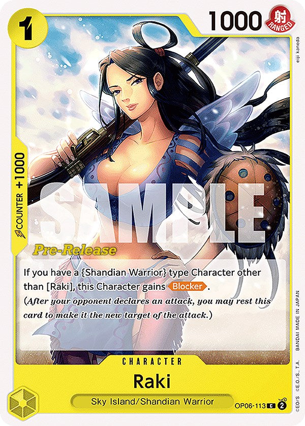 Raki [Wings of the Captain Pre-Release Cards] | Total Play