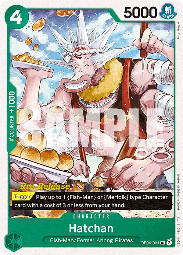 Hatchan [Wings of the Captain Pre-Release Cards] | Total Play