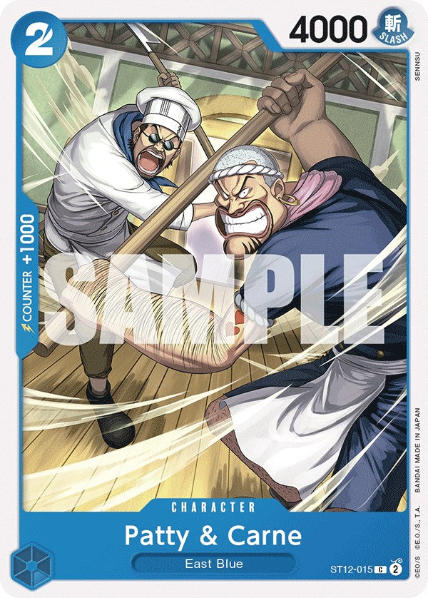 Patty & Carne [Starter Deck: Zoro and Sanji] | Total Play