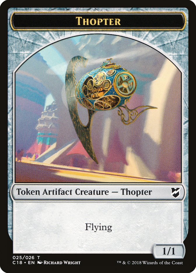 Thopter Token (025/026) [Commander 2018 Tokens] | Total Play