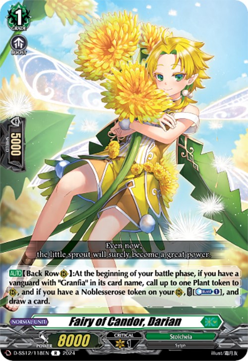 Fairy of Candor, Darian (D-SS12/118EN) [Triple Drive] | Total Play