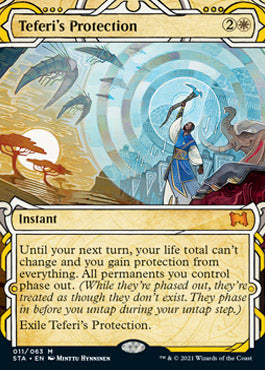 Teferi's Protection (Foil Etched) [Strixhaven: School of Mages Mystical Archive] | Total Play