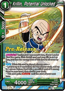 Krillin, Potential Unlocked (BT10-070) [Rise of the Unison Warrior Prerelease Promos] | Total Play
