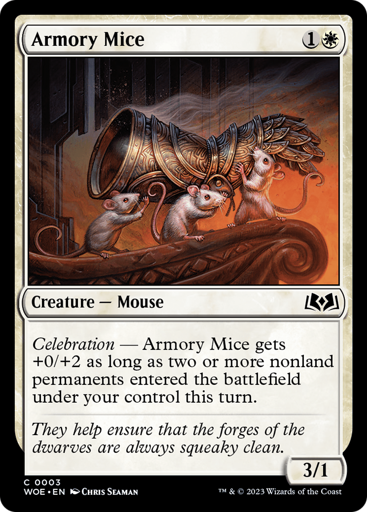 Armory Mice [Wilds of Eldraine] | Total Play