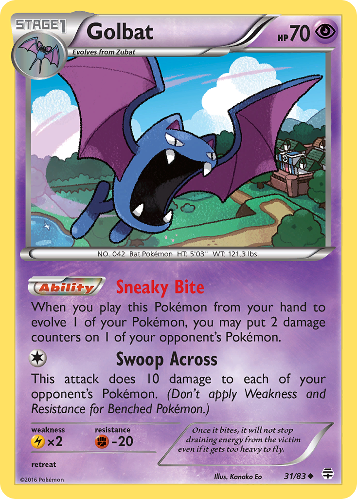 Golbat (31/83) [XY: Generations] | Total Play