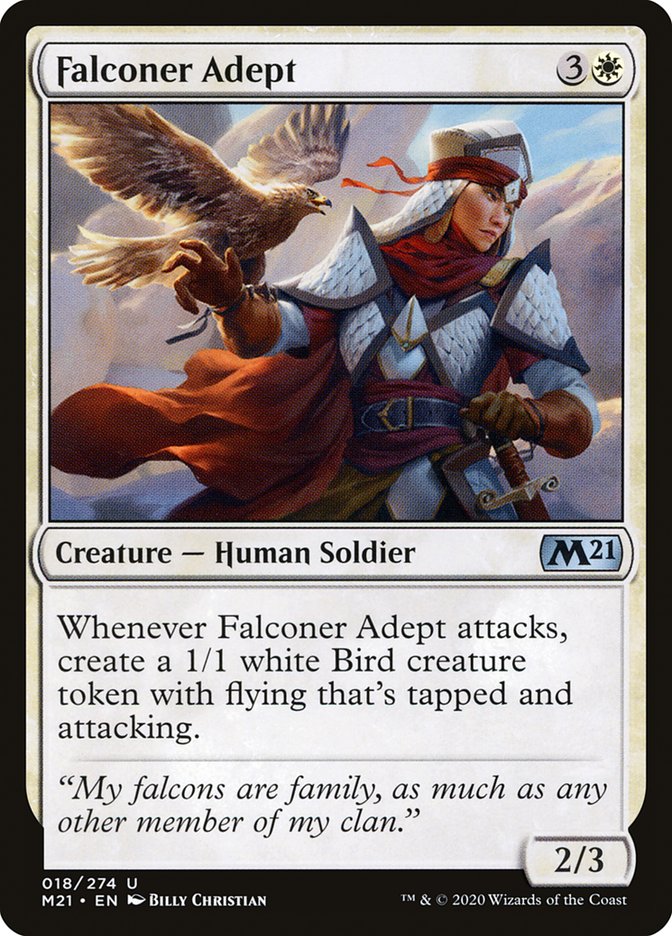 Falconer Adept [Core Set 2021] | Total Play