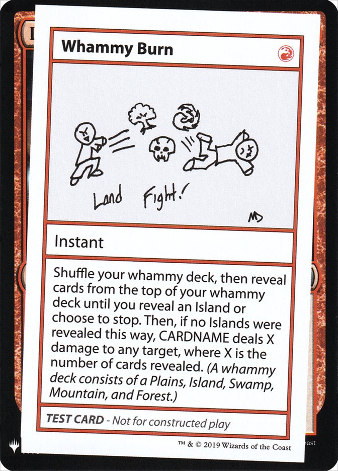 Whammy Burn [Mystery Booster Playtest Cards] | Total Play
