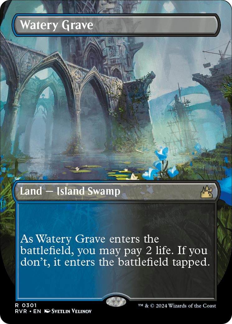 Watery Grave (Borderless) [Ravnica Remastered] | Total Play
